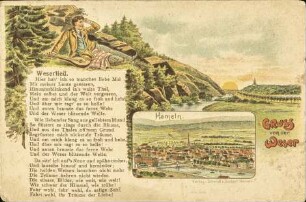 Gruss von der Weser – Hameln. Weserlied. Hier hab' ich so […]