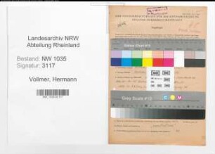Entnazifizierung Hermann Vollmer , geb. 21.05.1904 (Steiger)