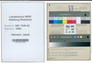 Entnazifizierung Jakob Heimann , geb. 11.11.1903 (Isolierer)