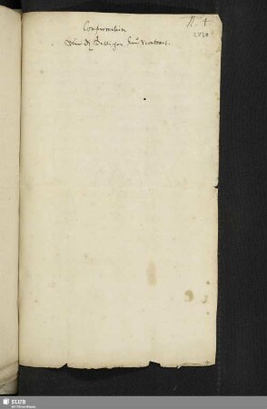 Confirmation über den Selligen Kaufcontract. 1645.