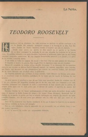 Teodoro Roosevelt