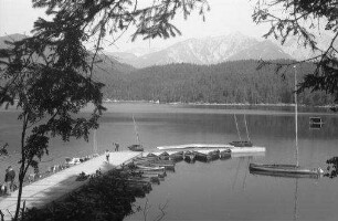 Eibsee: Anlegesteg