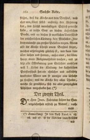 162-173, Der zweyte Theil.