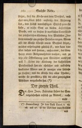 162-173, Der zweyte Theil.