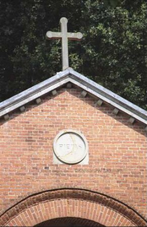 Torhaus zum "Alten Friedhof": Südseite