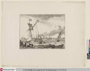 [Marine mit der Ansicht von Amsterdam]