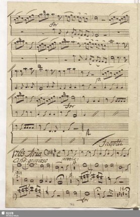 1765. Aria: Non è spento quel foco soave / Seydelmann, F.