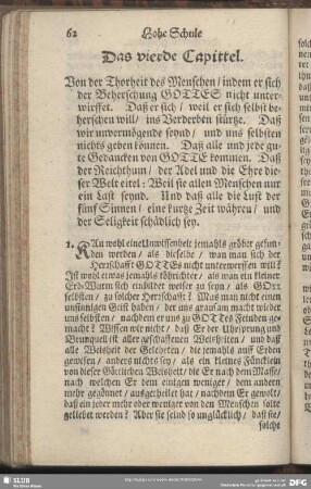 Das vierde Capittel