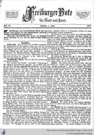 Nr. 65-76, Juni 1867