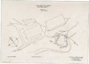 Gsaenger, Gustav; Hohenburg bei Lenggries (Bayern); Schlossschänke, Umbau - Wohnungseinbau (Lageplan)