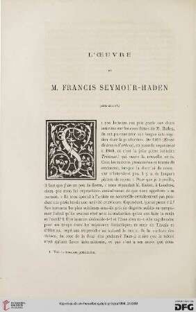 17: L' œuvre de M. Francis Seymour-Haden, [2]