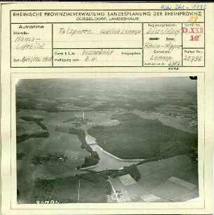 Lennep, Talsperre