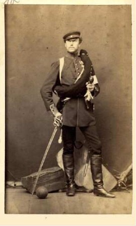 Bildnis von Baron de La Motte-Fouqué