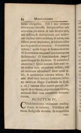 84-86, Punctum IV