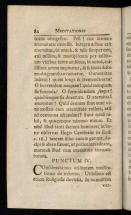 84-86, Punctum IV
