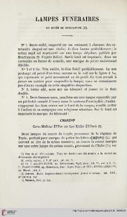 16: Lampes funéraires du musée de Constantine, [2]