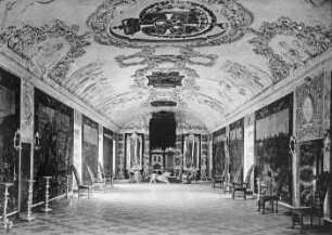 Kopenhagen, Schloss Rosenborg, Inneres, Langer Saal, Rittersaal