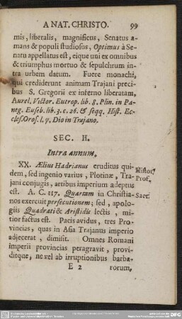 Sec. II. Intra annum