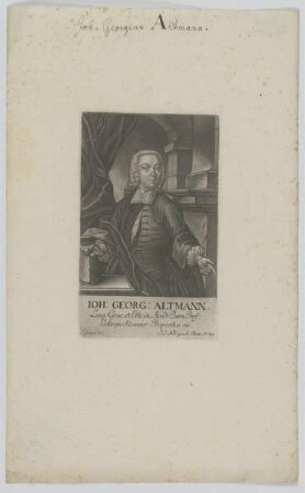 Bildnis des Ioh. Georg. Altmann