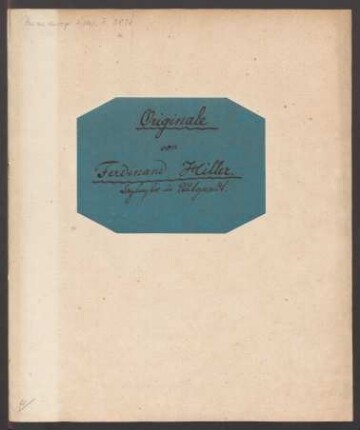 Präludien; org; c-Moll