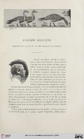 2. Pér. 24.1881: Auguste Mariette : esquisse de sa vie et de ses travaux en Égypte