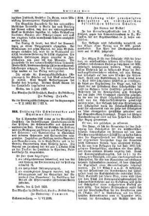 Prüfung für Schwimmeister und Schwimmeisterinnen : [Amtlicher Teil]