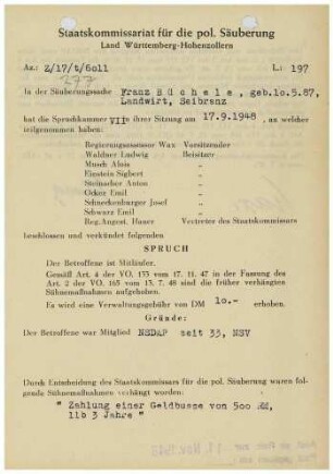 Büchele, Franz