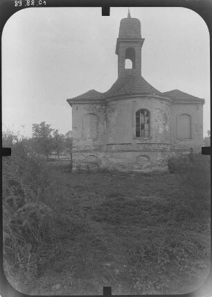 Saßleben-Reuden (Calau-Saßleben). Gutskapelle (1729, Veränderung 1861). Ansicht von Osten
