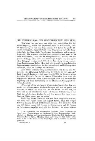 Die Entwicklung der zeichnerischen Begabung