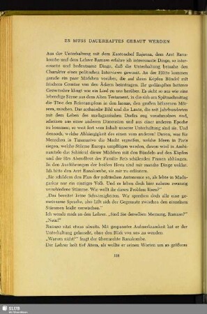 Es Muss Dauerhaftes Gebaut Werden