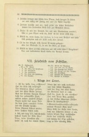 VII. Friedrich von Schiller