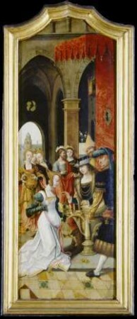 Die Königin von Saba vor König Salomo