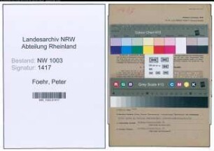 Entnazifizierung Peter Foehr , geb. 17.06.1878 (Kasseninspektor)