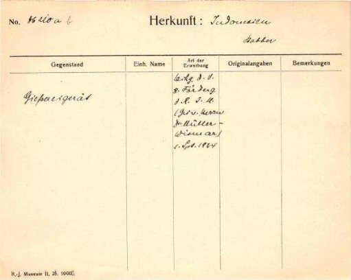 Dies ist ein Digitalisat eines historischen Dokuments. Es spiegelt den Entstehungskontext wider und entspricht nicht dem heutigen Maßstab einer geschichts- und diversitätsbewussten Sprache.