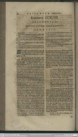 Responsum CCXLVIII.