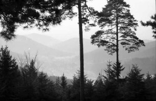 Herrenalb: Blick auf Herrenalb von der Rotensol-Straße