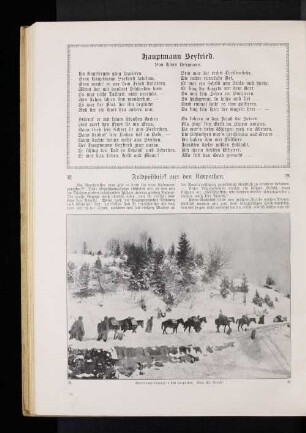 Feldpostbrief aus den Karpathen.