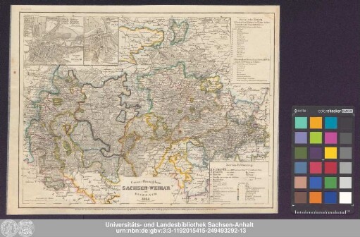 Gross-Herzogthum Sachsen-Weimar und Eisenach 1848