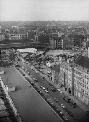 360° Panorama, Bild 21 von 21. Blick vom GSW-Hochhaus. Berlin-Kreuzberg, Charlottenstraße