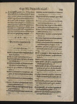 Cap. XL. De morbis maleficio illatis