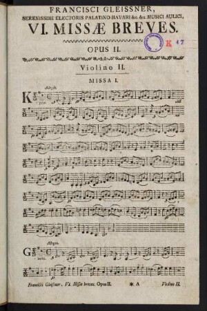 1-14, Missa I. - Missa II.