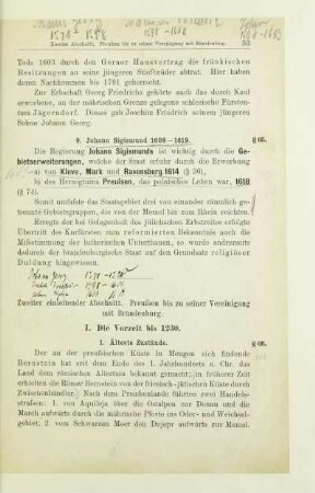 Zweiter einleitender Abschnitt. Preußen bis zu seiner Vereinigung mit Brandenburg