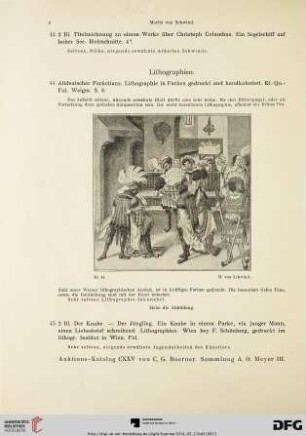 Lithographien (Nr. 44-57)