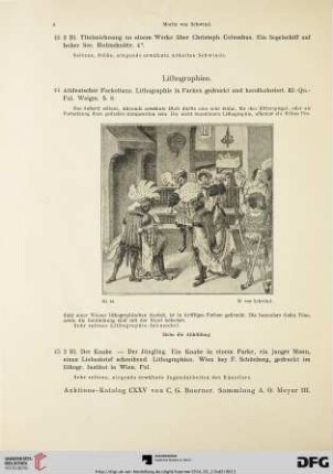 Lithographien (Nr. 44-57)