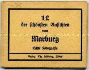 Fotomappe "Marburg" mit 12 Originalaufnahmen