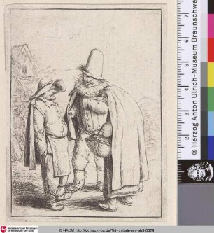 [Die drei grotesken Figuren; Three grotesque figures; Trois figures grotesques]