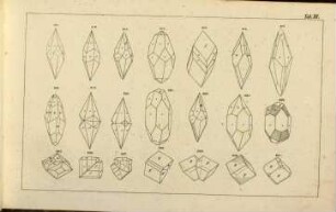 Encyclopädie der speciellen Naturgeschichte. [1a], Atlas von 26 Tafeln zu Dr. Naumann's Mineralogie