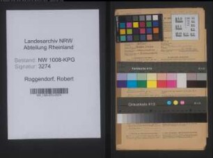 Entnazifizierung Robert Roggendorf , geb. 06.05.1889 (Schlosser)