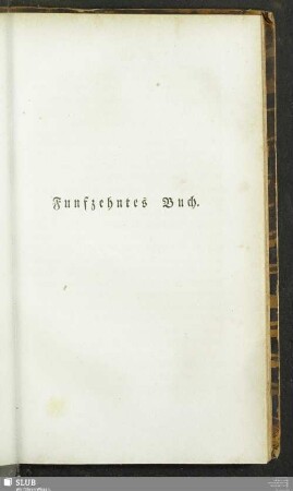 Funfzehntes Buch