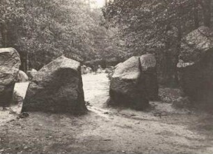 Hünengrab bei Klecken. Ansicht von Süden